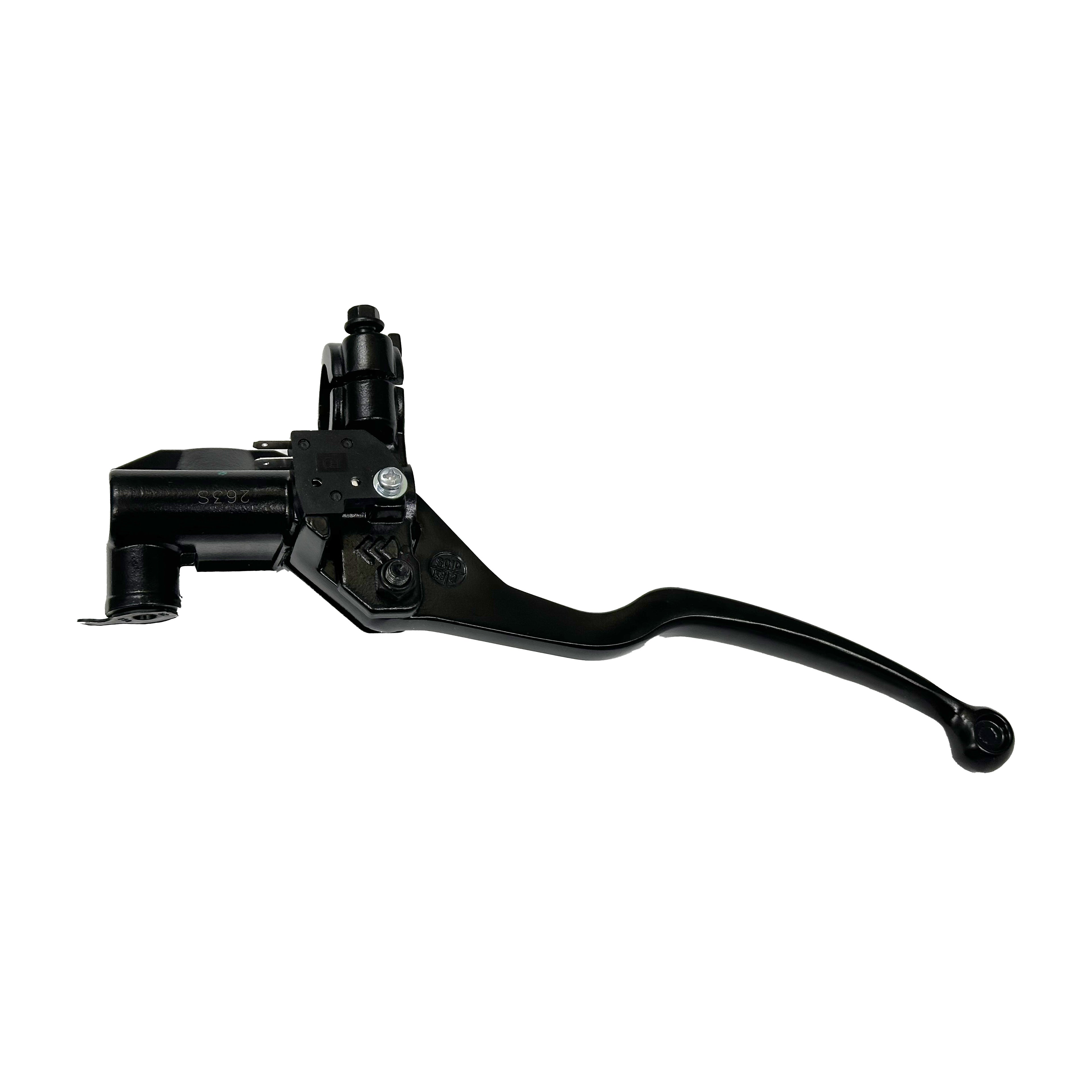 Motorcycle Hydraulic Brake Pump Master Cylinder Handle Disc Brake Caliper Suite Front Rear Replacement Kit for GN125 GS125 125cc