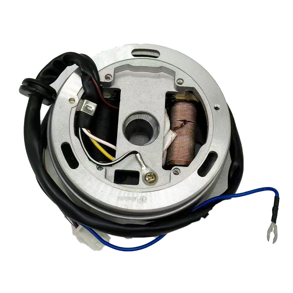 Original Ignition Magneto Stator Coil with Flywheel Rotor Kit with Plate for Suzuki  AX100