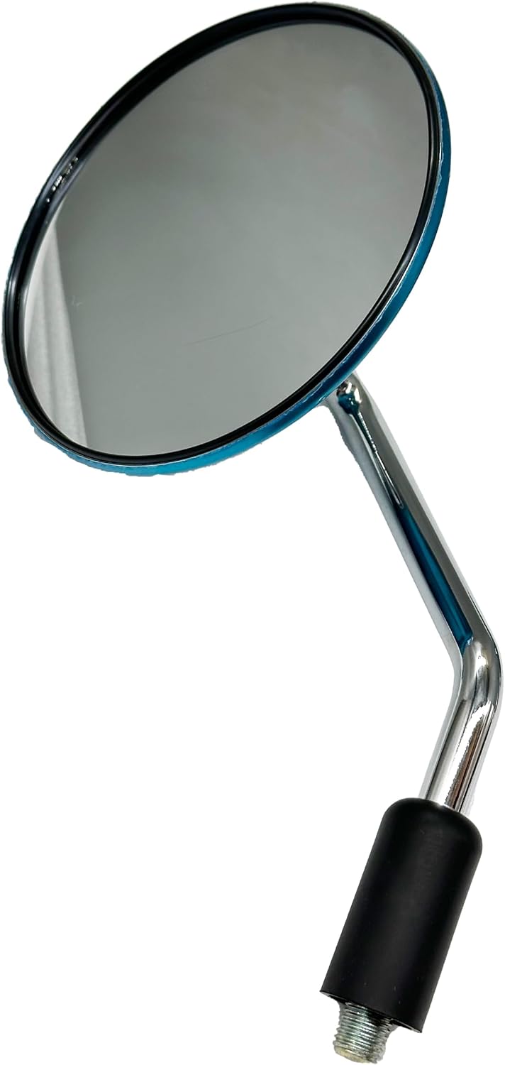 Motorcycle Rearview Mirrors For Suzuki GN 125 M10 Scooter Chrome Round Side Mirror
