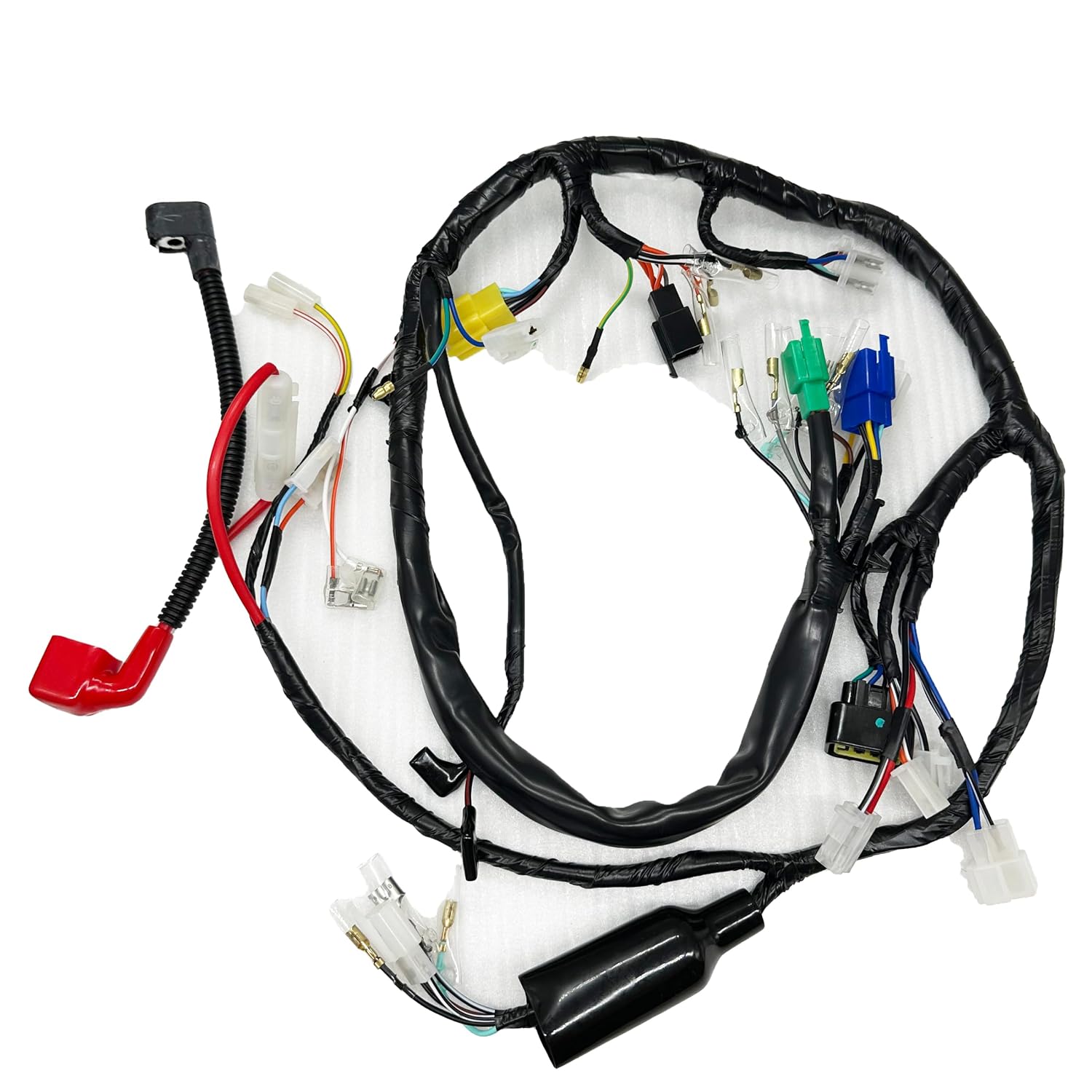 Original Motorcycle Full Vehicle Wiring Harness Electrical Wiring Harness Wire Line Fit Compatible with Suzuki GN125H