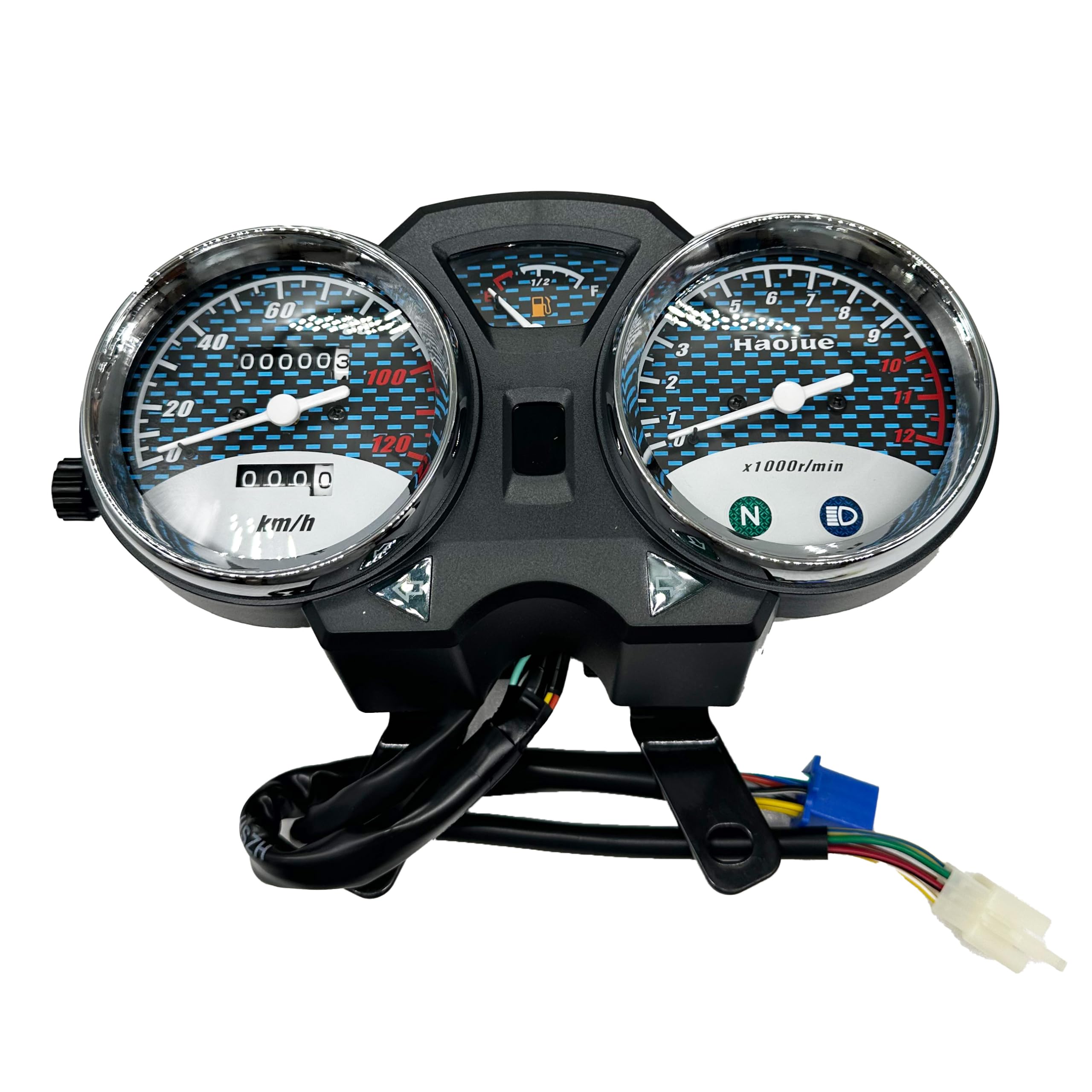 Motorcycle Speedometer Tachometer Fuel Gauge Instrument Original for GN125H