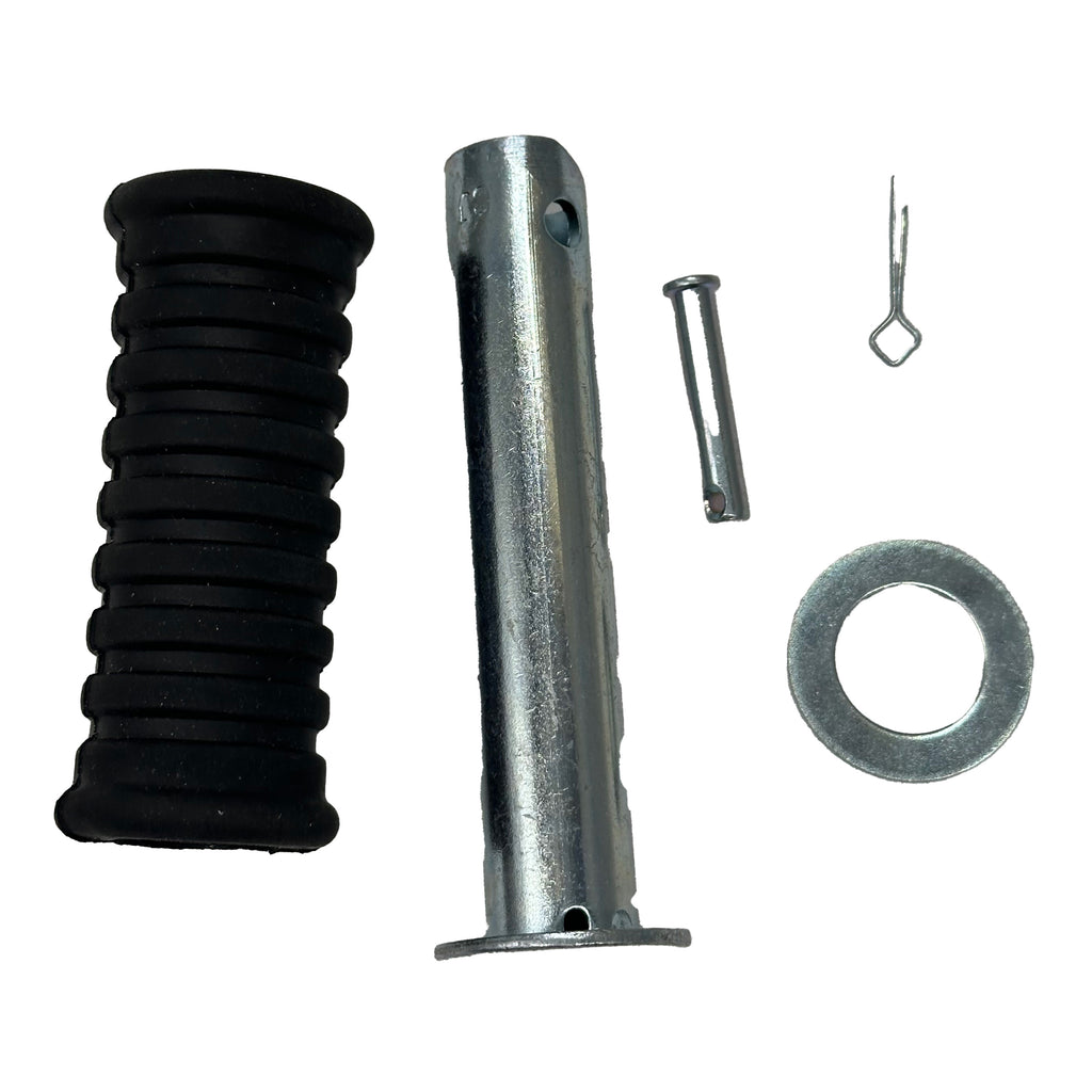 Conjunto de reposapiés trasero original compatible con Suzuki AX100