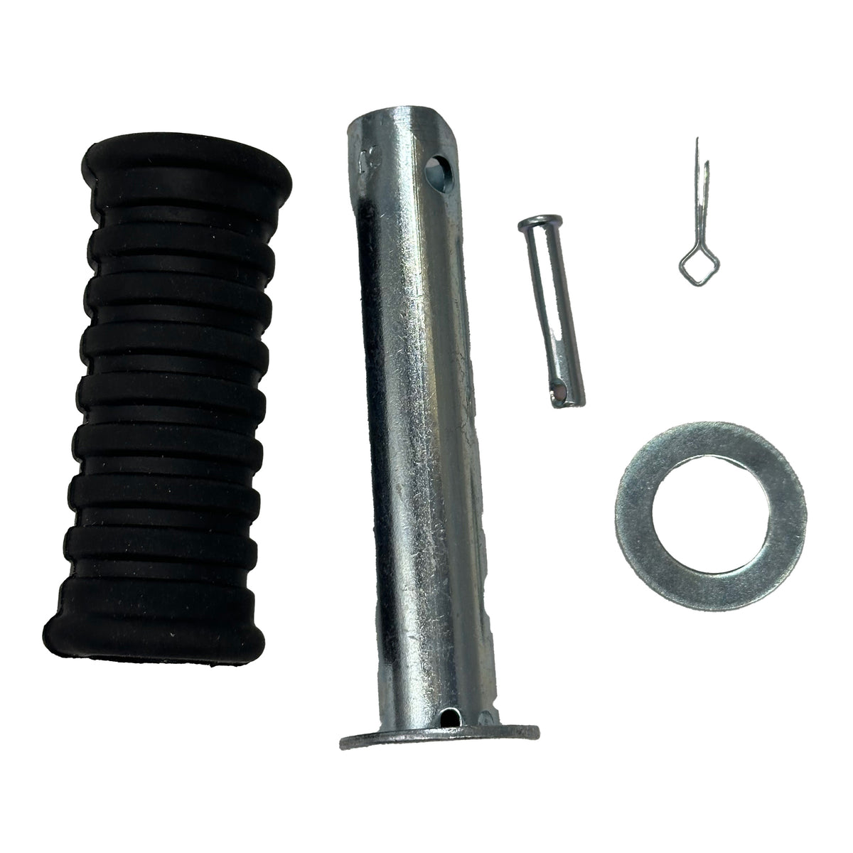 Conjunto de reposapiés trasero original compatible con Suzuki AX100