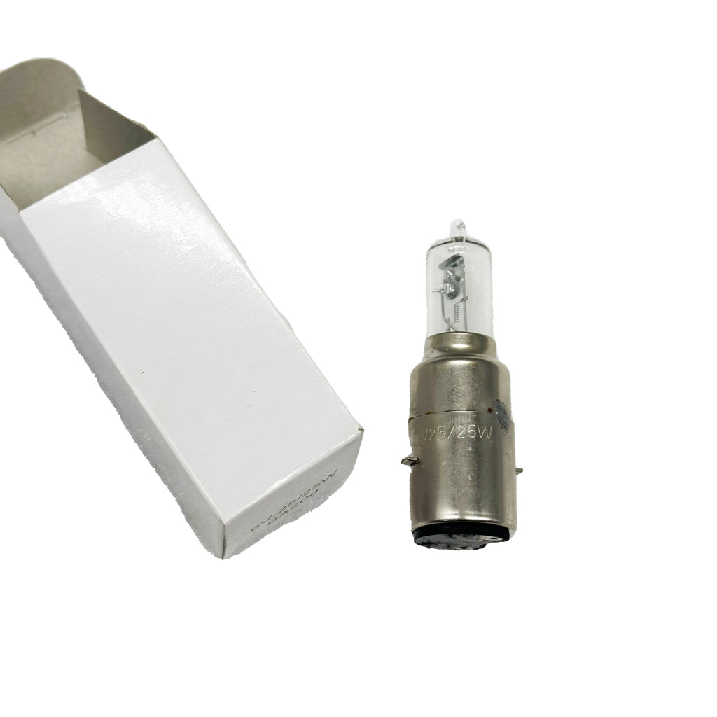 6V 25W Motorcycle Original Headlight Bulb Fit for Suzuki AX100 OEM: 09471-06015-000